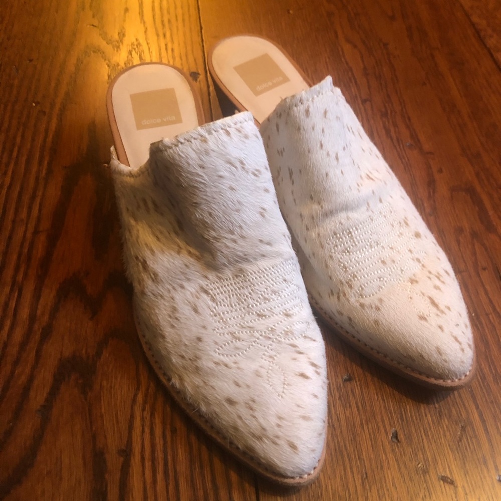 Dolce Vita Cowhide Clogs